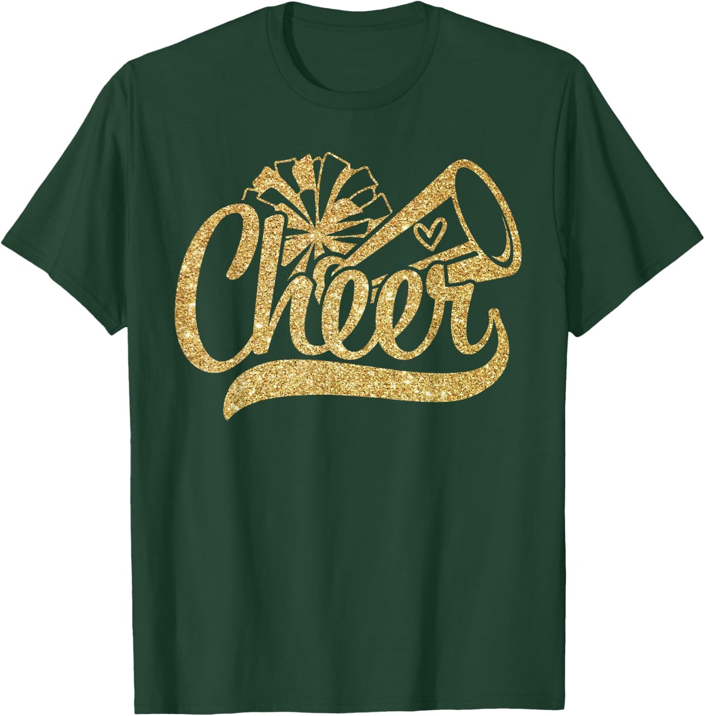 Cheer Leader Cheerleading for Cheerleader Squad Girl BFF T-Shirt - T-Shirt | Forest