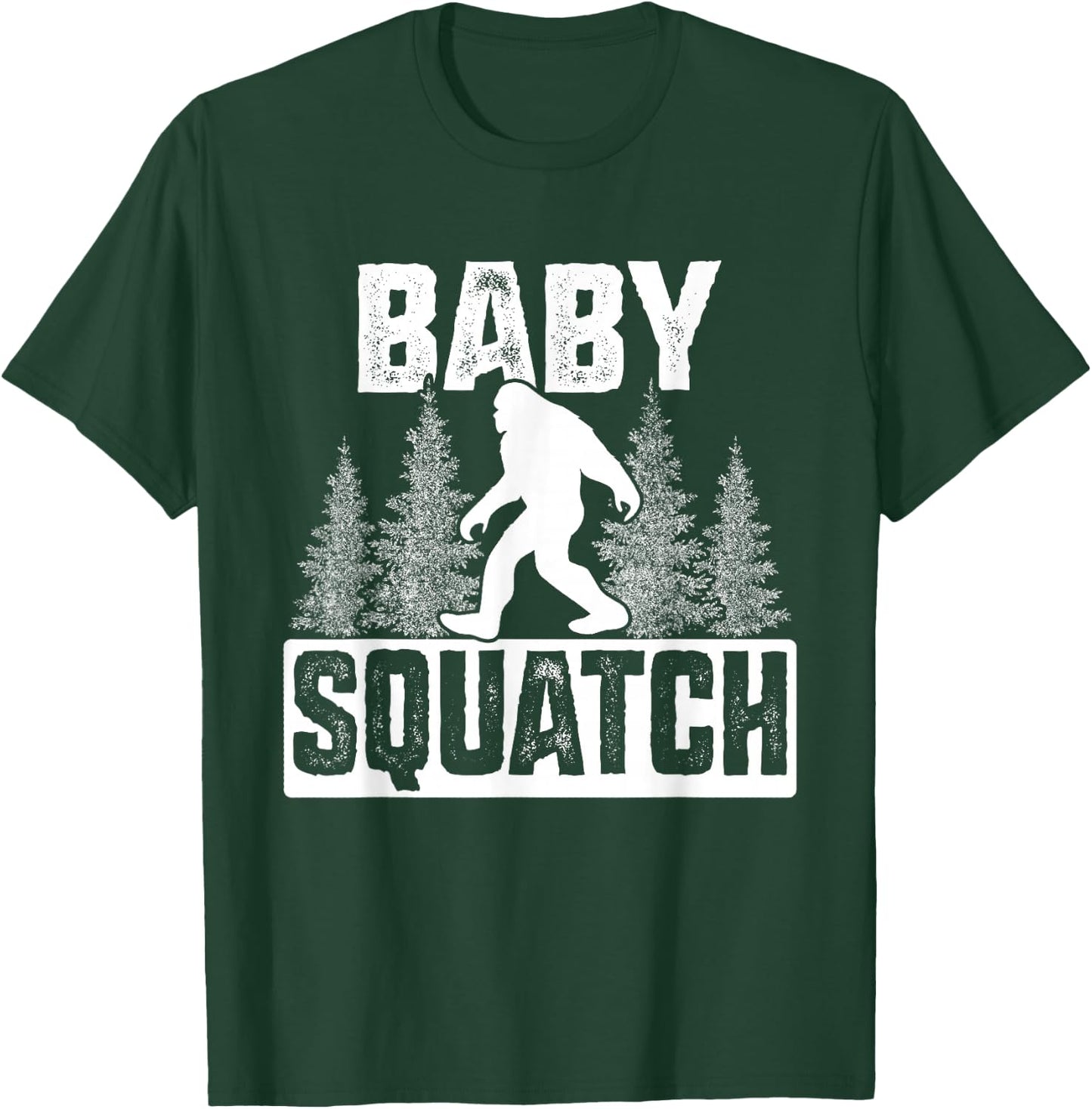 Squatchy Matching Family Bigfoot Shirts Baby Squatch T-Shirt - T-Shirt | Forest