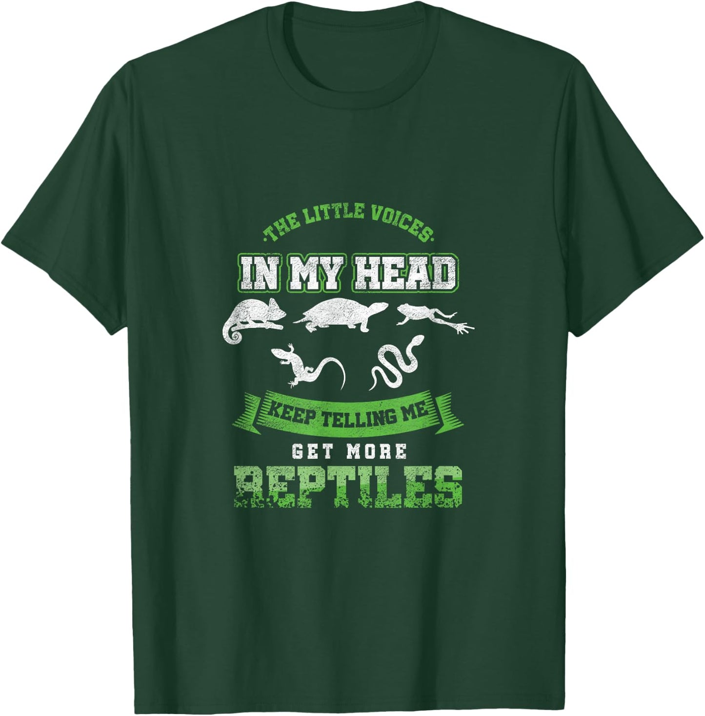 Funny Herping Get More Reptiles Breeder T-Shirt - T-Shirt | Forest