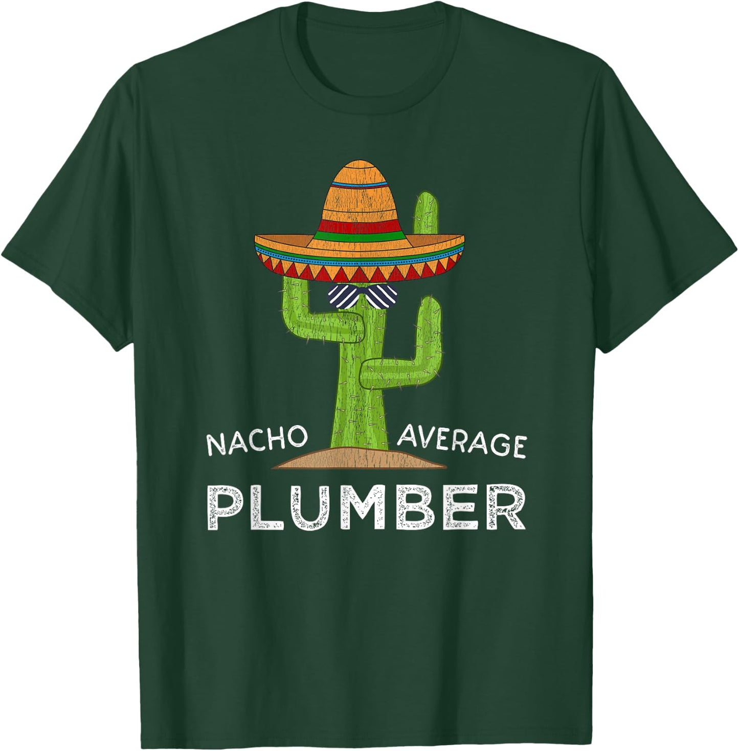 Fun Hilarious Plumbing Worker Humor | Funny Plumber Joke T-Shirt - T-Shirt | Forest