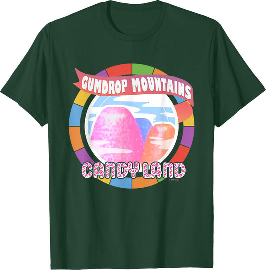 Candy Land Delicious Gumdrop Mountains T-Shirt - T-Shirt | Forest