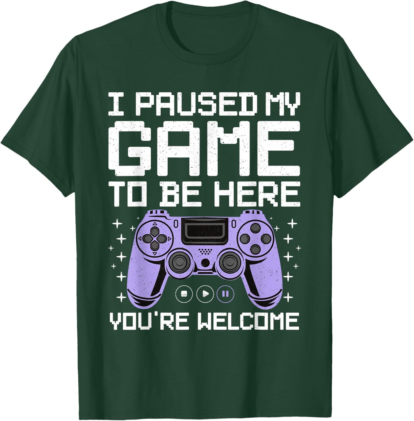 Cool Video Game Art Women Video Gamer Gaming Lover T-Shirt - T-Shirt | Forest