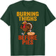 Burning Thighs Before Pies Turkey Trot Costume T-Shirt - T-Shirt | Forest