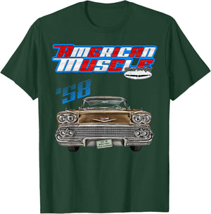 1958,Impala,BelAir,Bel Air,DelRay,Del Ray,Muscle Car,Hot Rod T-Shirt - T-Shirt | Forest