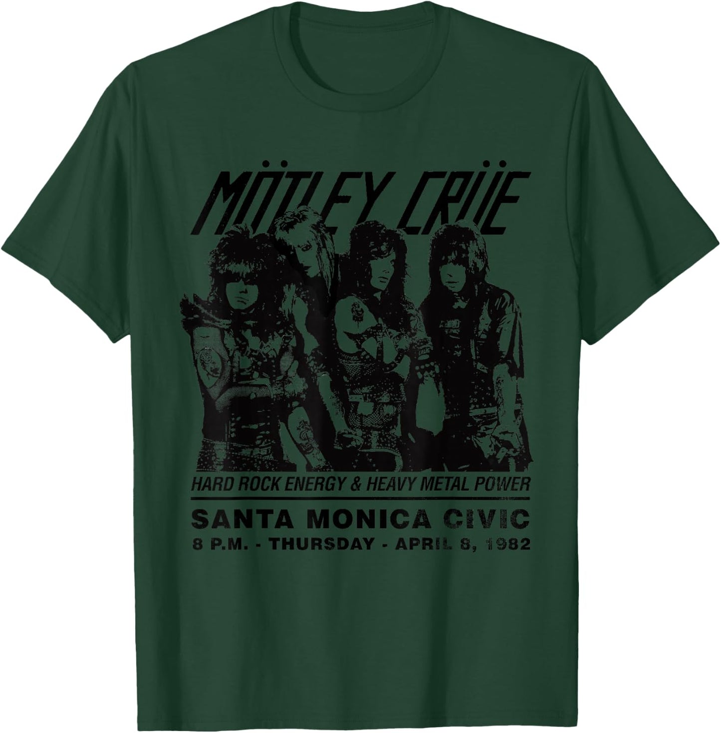 Mötley Crüe - Santa Monica Civic Event T-Shirt - T-Shirt | Forest