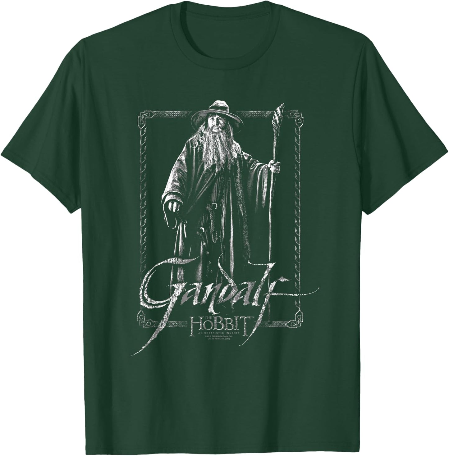 Hobbit Gandalf Stare T-Shirt - T-Shirt | Forest