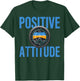 Positive Attitude Pilot Attitude Indicator Aviation T-Shirt - T-Shirt | Forest