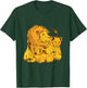 Proud Dad Lion with Cubs Lion Papa for Father's Day T-Shirt - T-Shirt | Forest