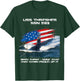 USS Thresher SSN-593 American Flag Submarine Veteran Xmas Women Men T-Shirt - T-Shirt | Forest