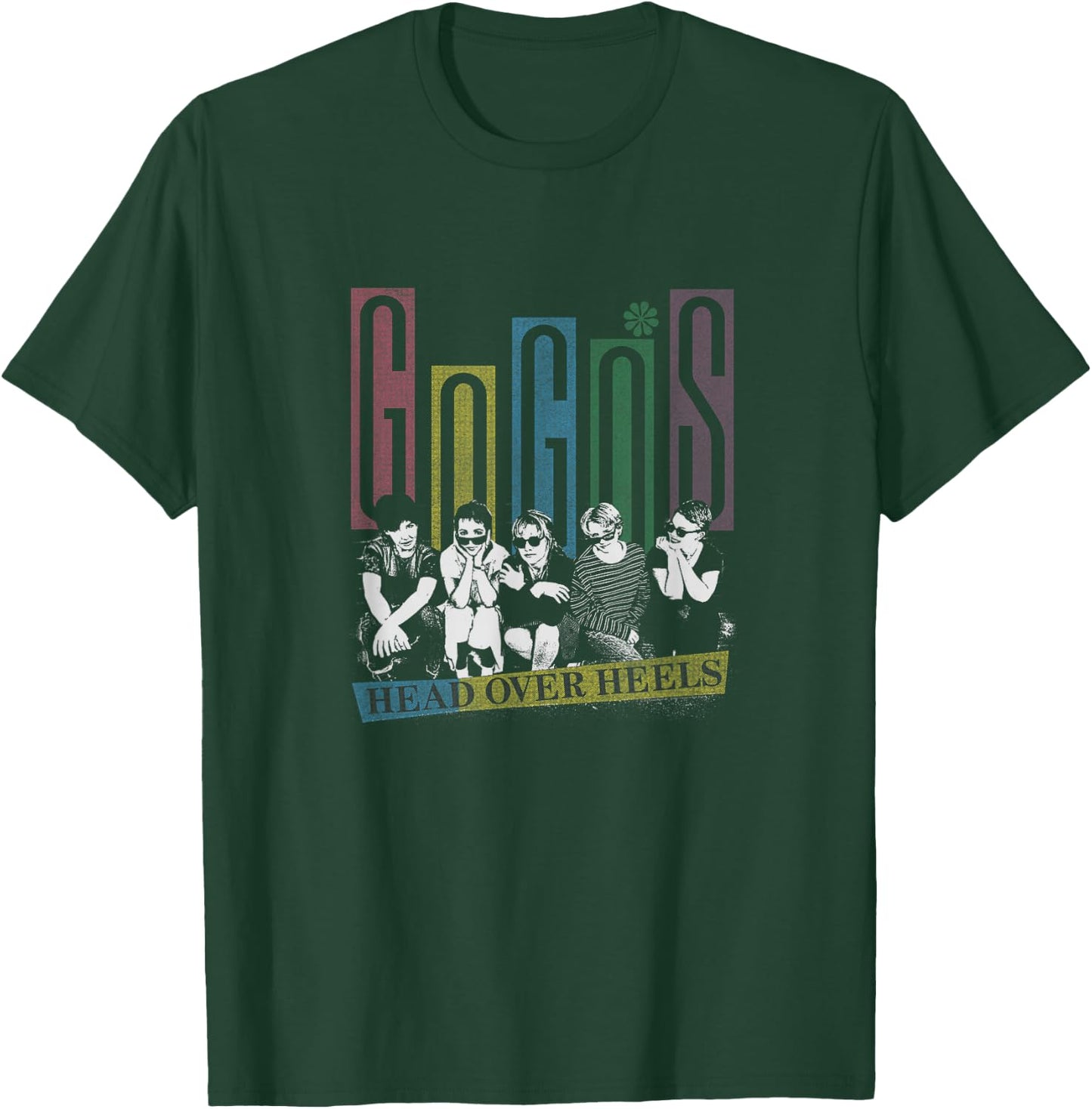 The Go-Go's - Head Over Heals T-Shirt - T-Shirt | Forest