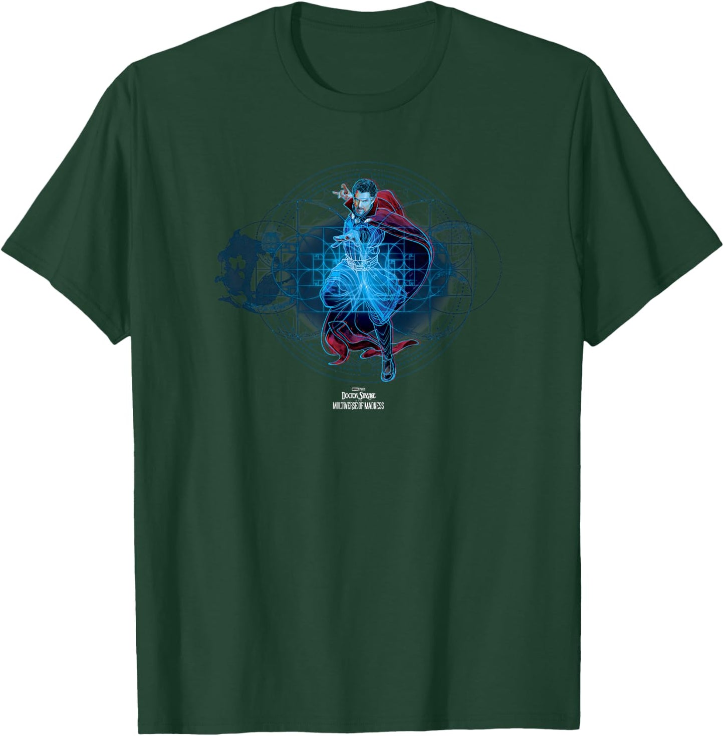 Marvel Doctor Strange In The Multiverse Of Madness Schematic T-Shirt - T-Shirt | Forest