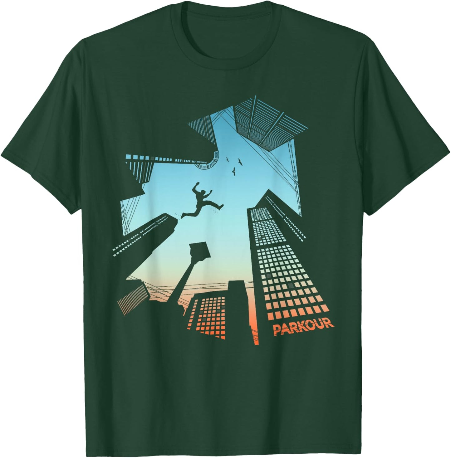 Parkour / Freerunning gift , women, kids T-Shirt - T-Shirt | Forest