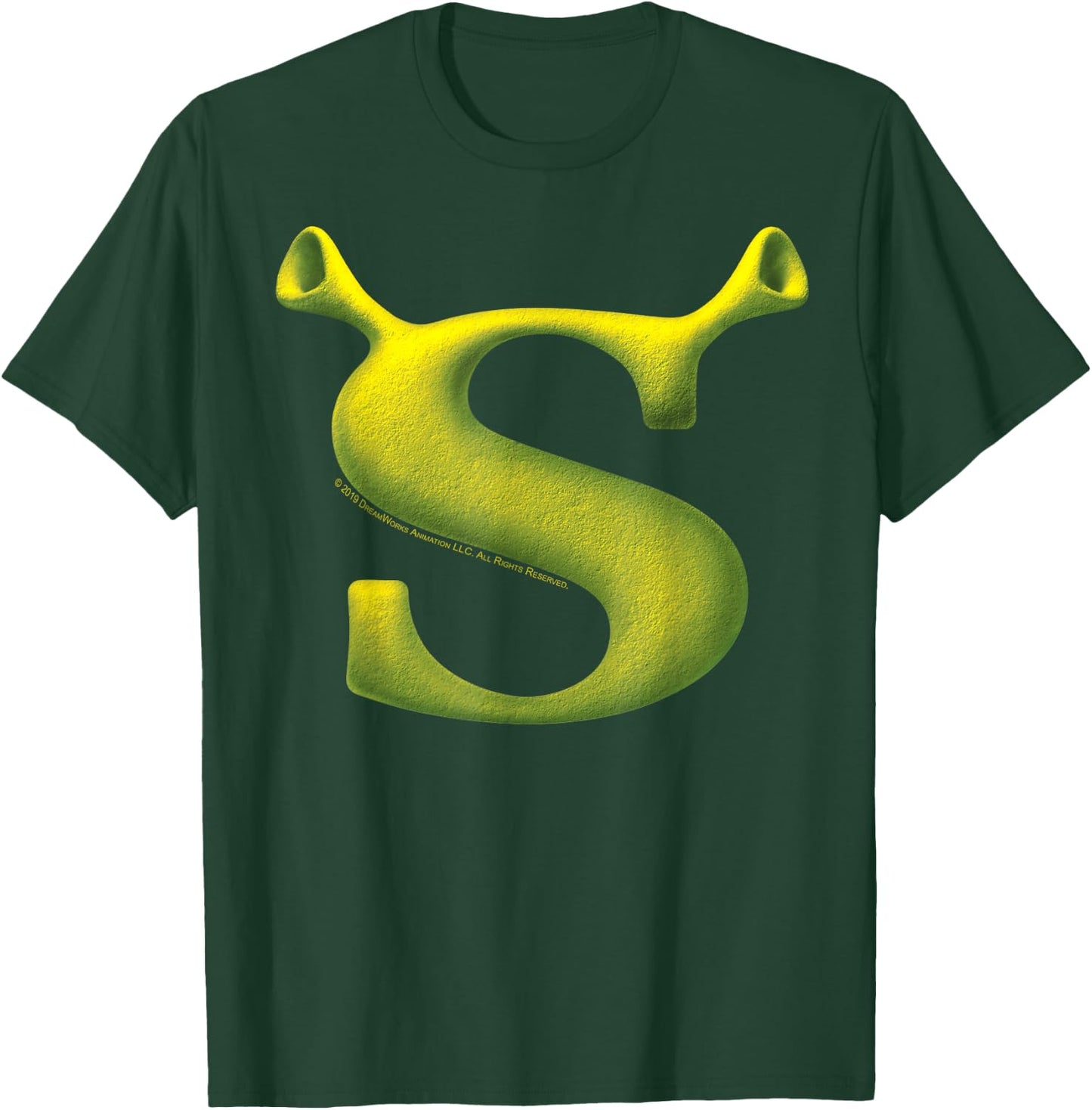 Shrek Initial Logo Poster T-Shirt - T-Shirt | Forest