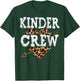Leopard Kinder Crew Kindergarten Teacher 1st Day of School Men Women Girls Kids T-Shirt - T-Shirt | Forest