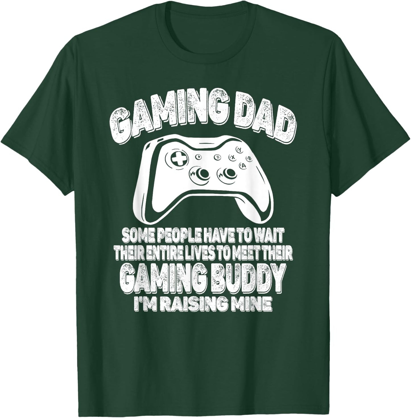 Gamer Father's Day Funny Video Games Gaming Dad From Son T-Shirt - T-Shirt | Forest