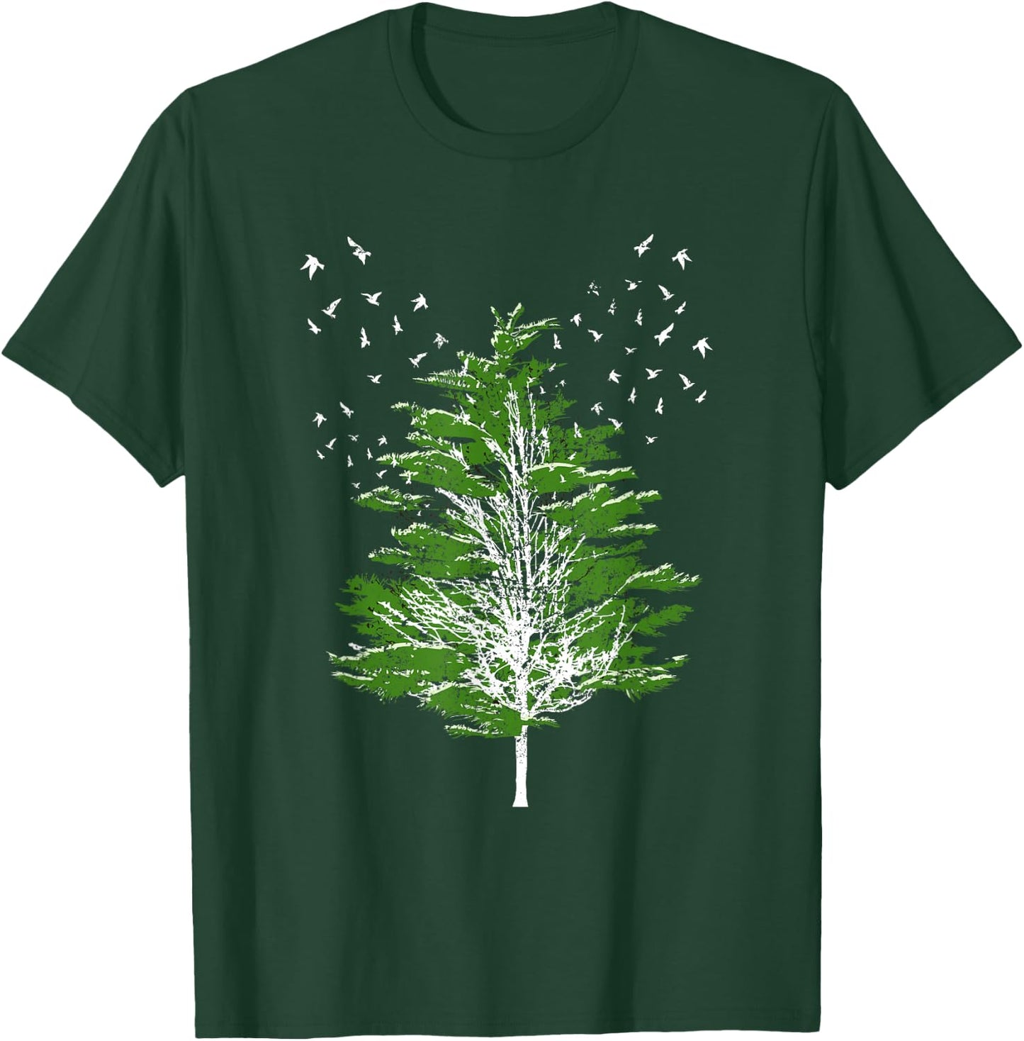 Outdoors Nature Birds Wildlife Trees Forest T-Shirt - T-Shirt | Forest