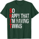 So Happy That I'm Having Twins Funny Pregnancy Family Party T-Shirt - T-Shirt | Forest
