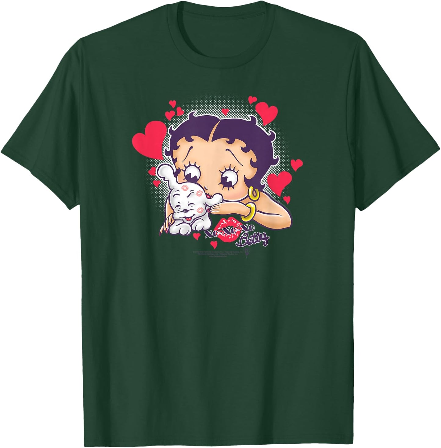 Betty Boop Puppy Love T-Shirt - T-Shirt | Forest