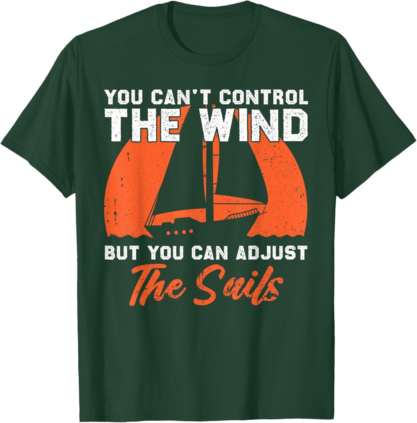 Funny Sailing Art Women Sailor Sail Boat Lovers T-Shirt - T-Shirt | Forest