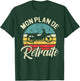 My Retirement Plan Mount the Moped Gift Moped T-Shirt - T-Shirt | Forest