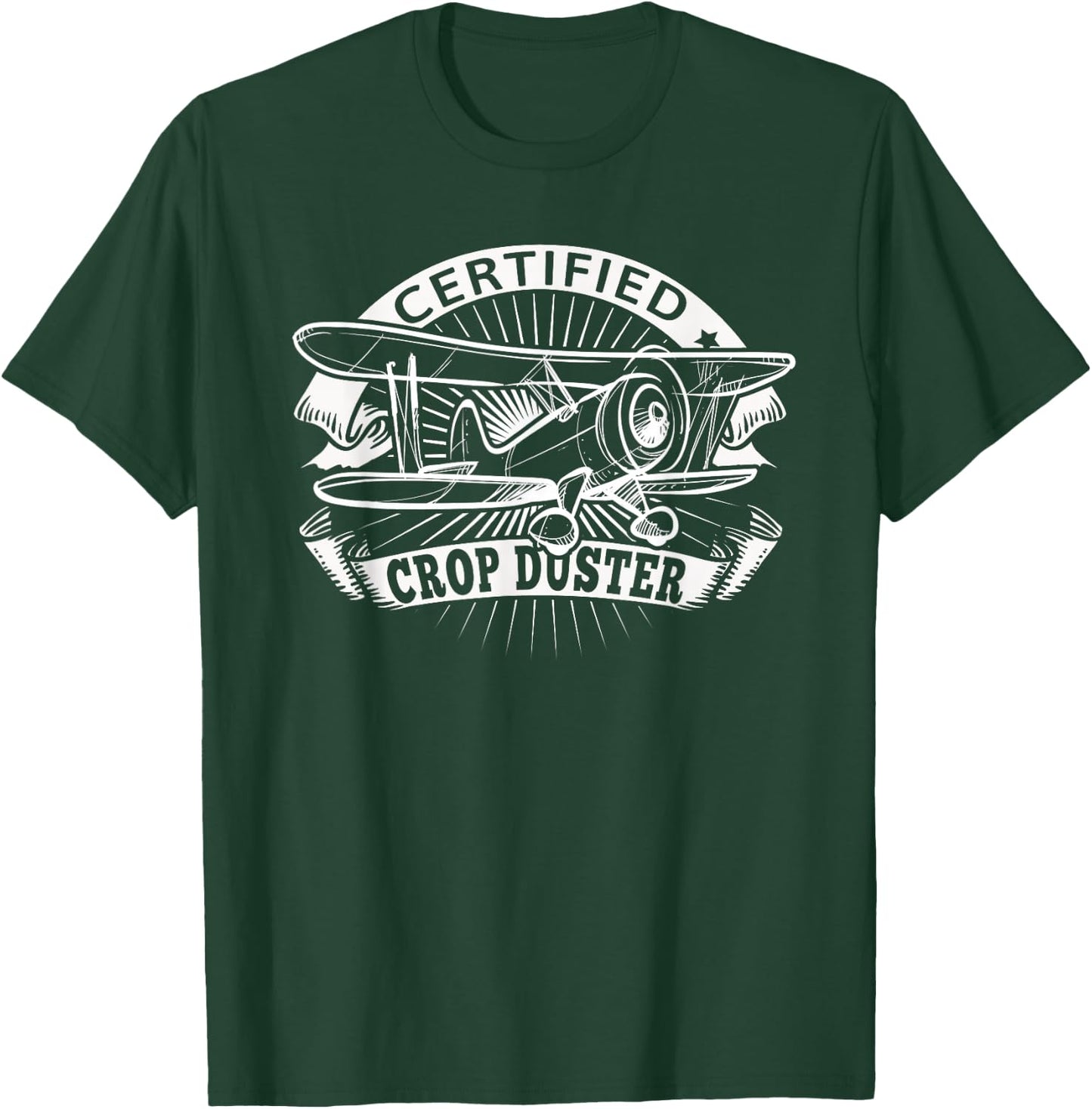 Farting Fart Shirt Funny Crop Duster T Shirt Farming T-Shirt - T-Shirt | Forest