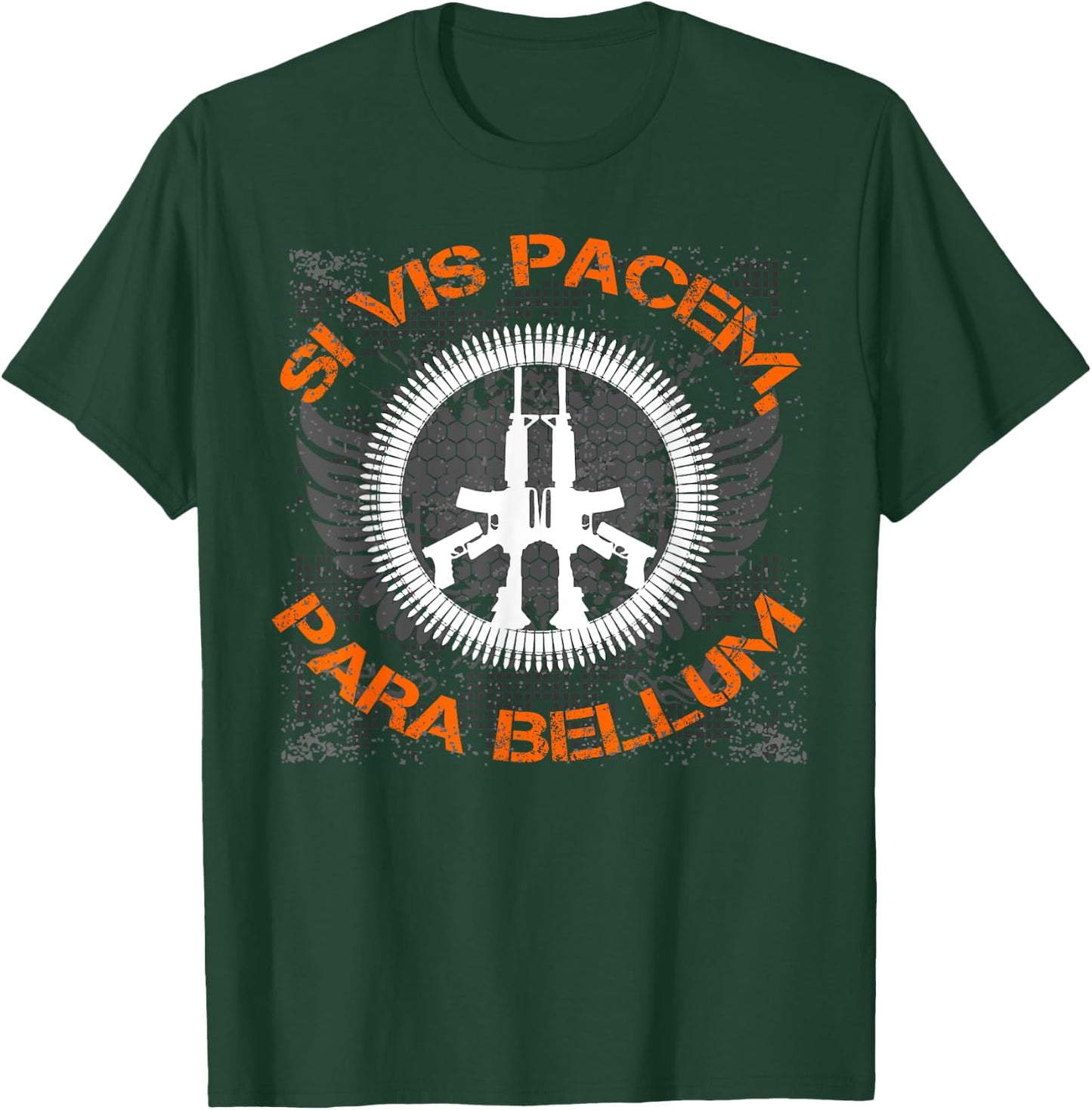"Si Vis Pacem, Para Bellum" This Is My Peace Sign T-Shirt - T-Shirt | Forest