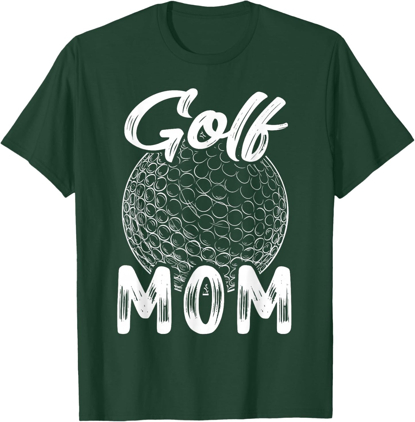 Golf Mom Women Golfer Golf Ball Player Family Matching Set T-Shirt - T-Shirt | Forest