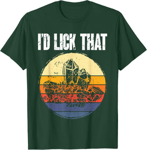 Rockhound I'd Lick That Retro Geology Rock Collecting T-Shirt - T-Shirt | Forest