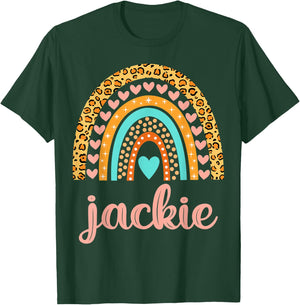Jackie Jackie Name Birthday Shirt Gift T-Shirt - T-Shirt | Forest