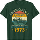 I'm Not Old I'm 1973 Classic Custom Built Legendary Birthday T-Shirt - T-Shirt | Forest