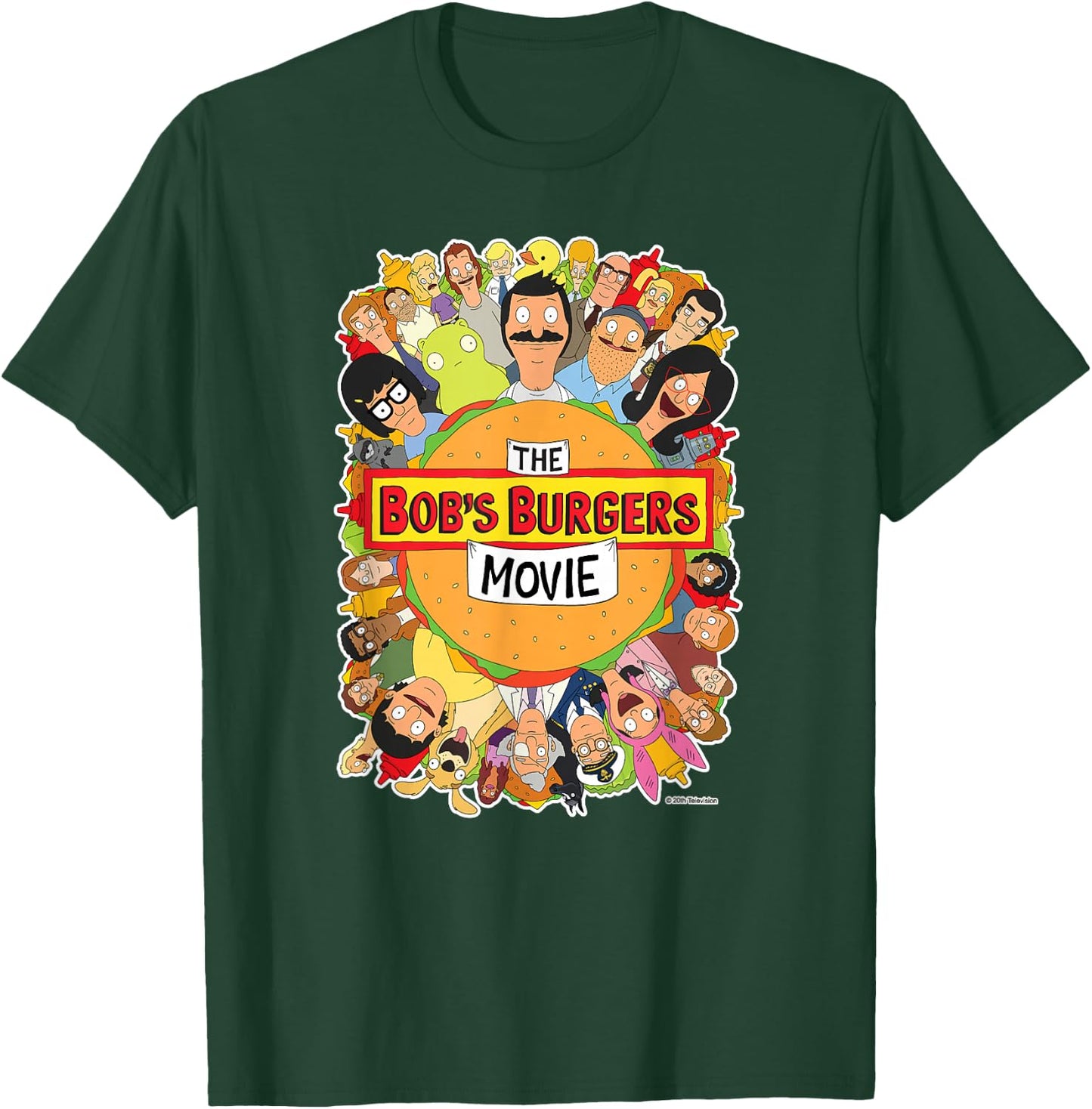 The Bob’s Burgers Movie Poster T-Shirt - T-Shirt | Forest