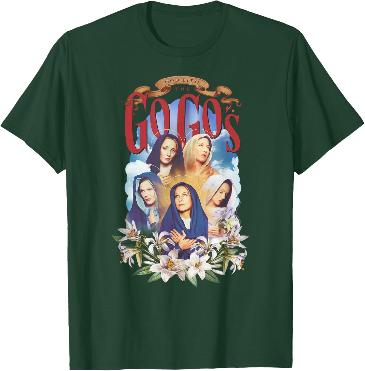 The Go-Go's - God Bless T-Shirt - T-Shirt | Forest