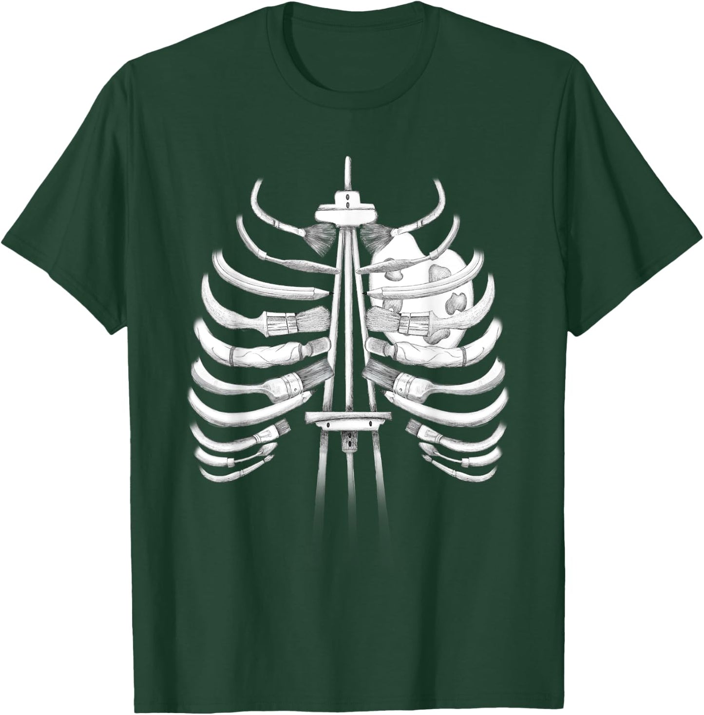 Art Bones - Art I Can Feel It In My Bones! T-Shirt - T-Shirt | Forest