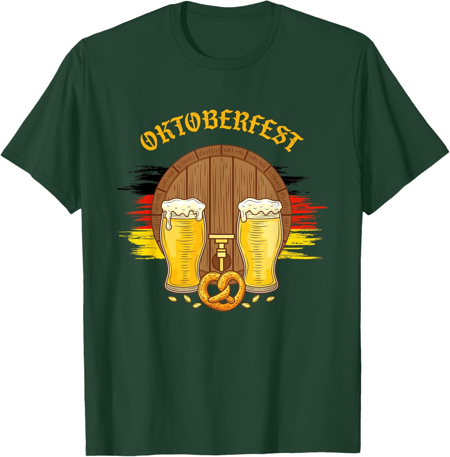 German Clothes American Oktoberfest Clothing Men Women T-Shirt - T-Shirt | Forest