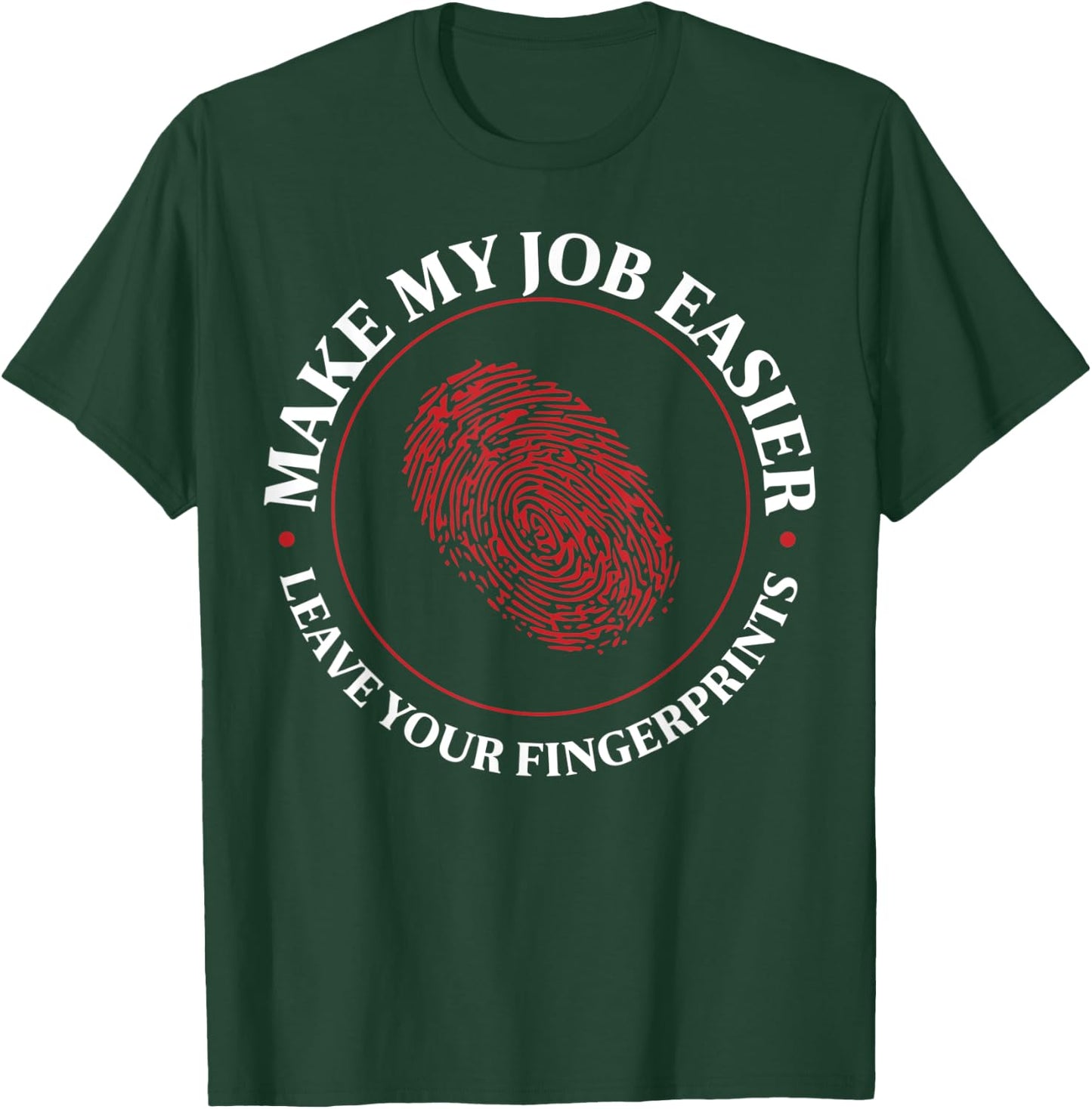 Forensic Scientist - Forensic Science Costume T-Shirt - T-Shirt | Forest