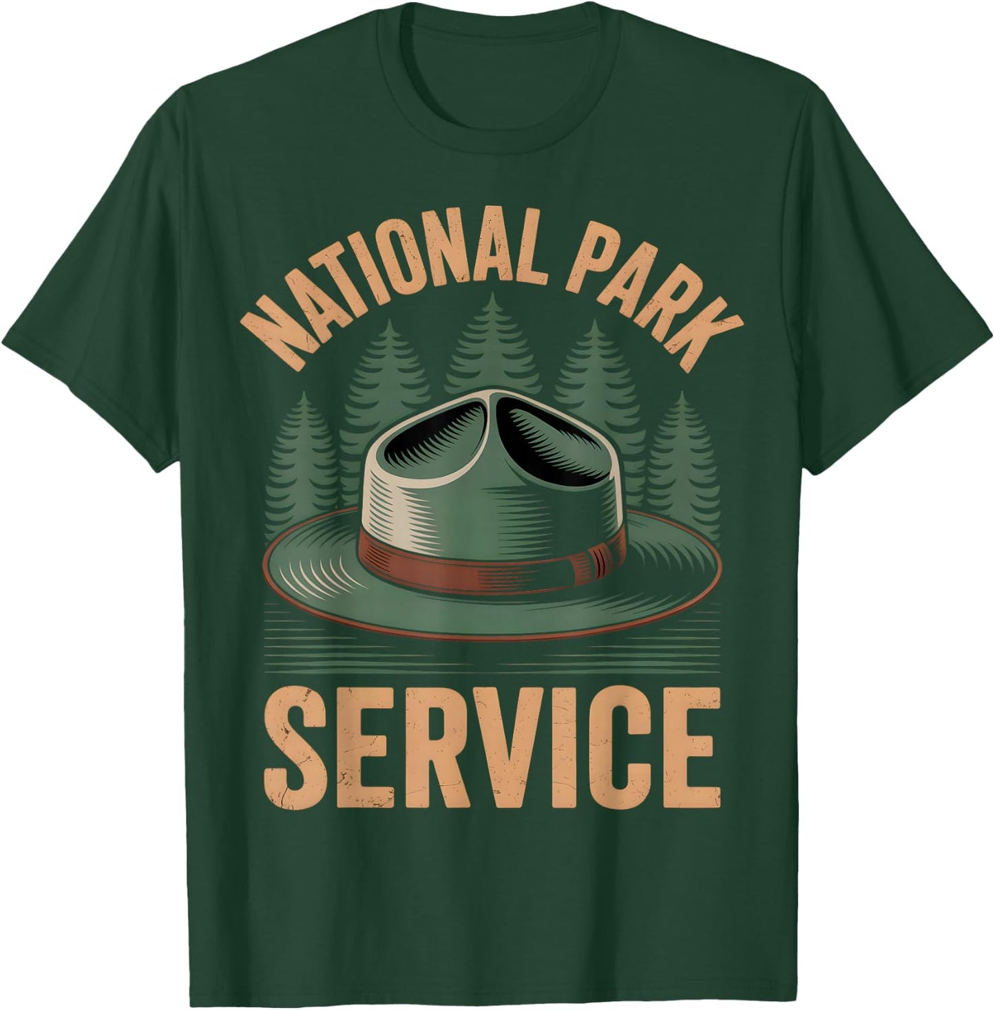 Vintage National Park Service Ranger T-Shirt - T-Shirt | Forest