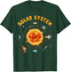 Solar System Planets Space Science T-Shirt - T-Shirt | Forest