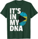 IT'S IN MY DNA Bahama Bahamian Flag Men Women Pride Roots T-Shirt - T-Shirt | Forest