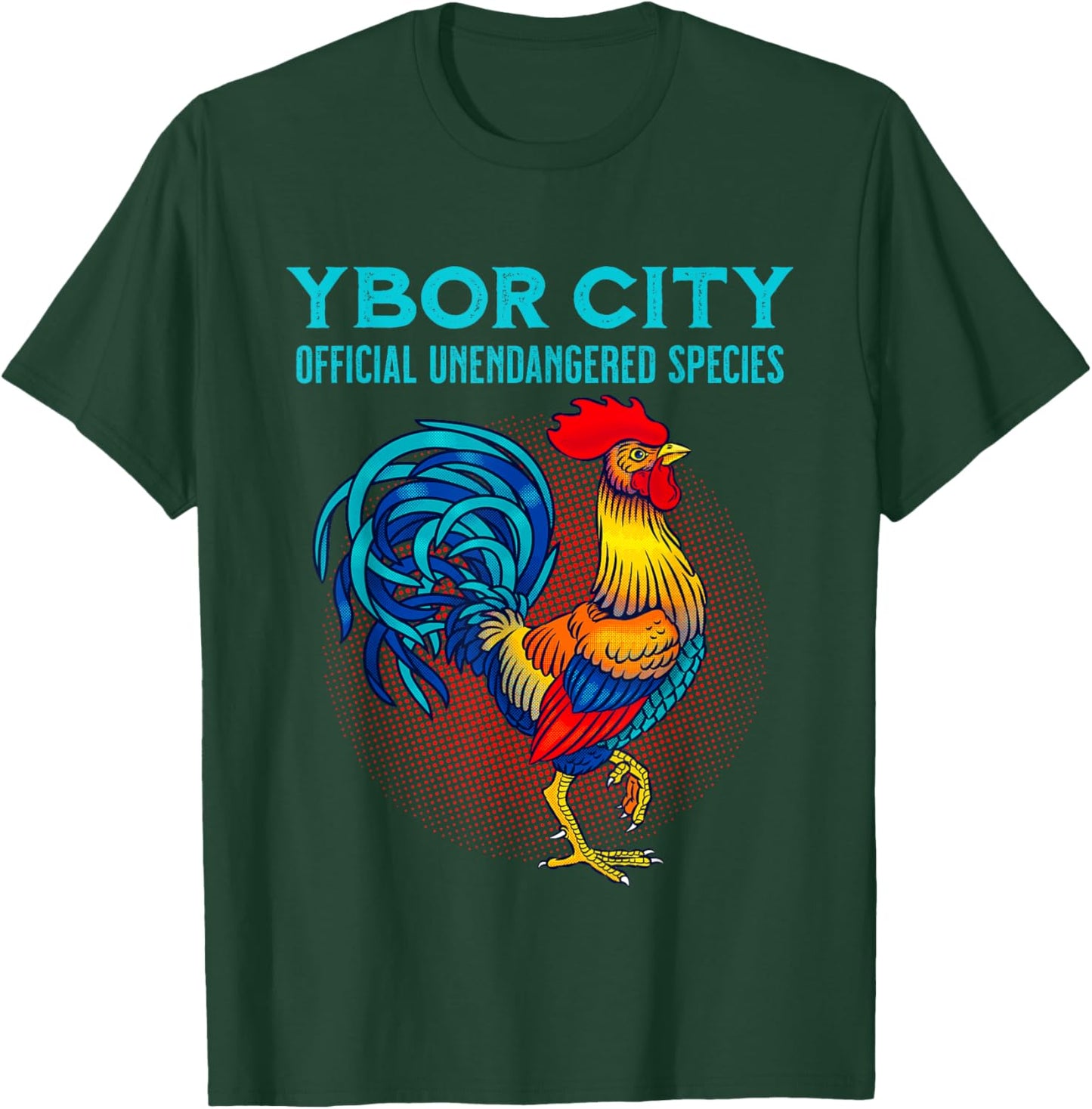 Ybor City Tampa Official Unendangered Species Souvenir T-Shirt - T-Shirt | Forest