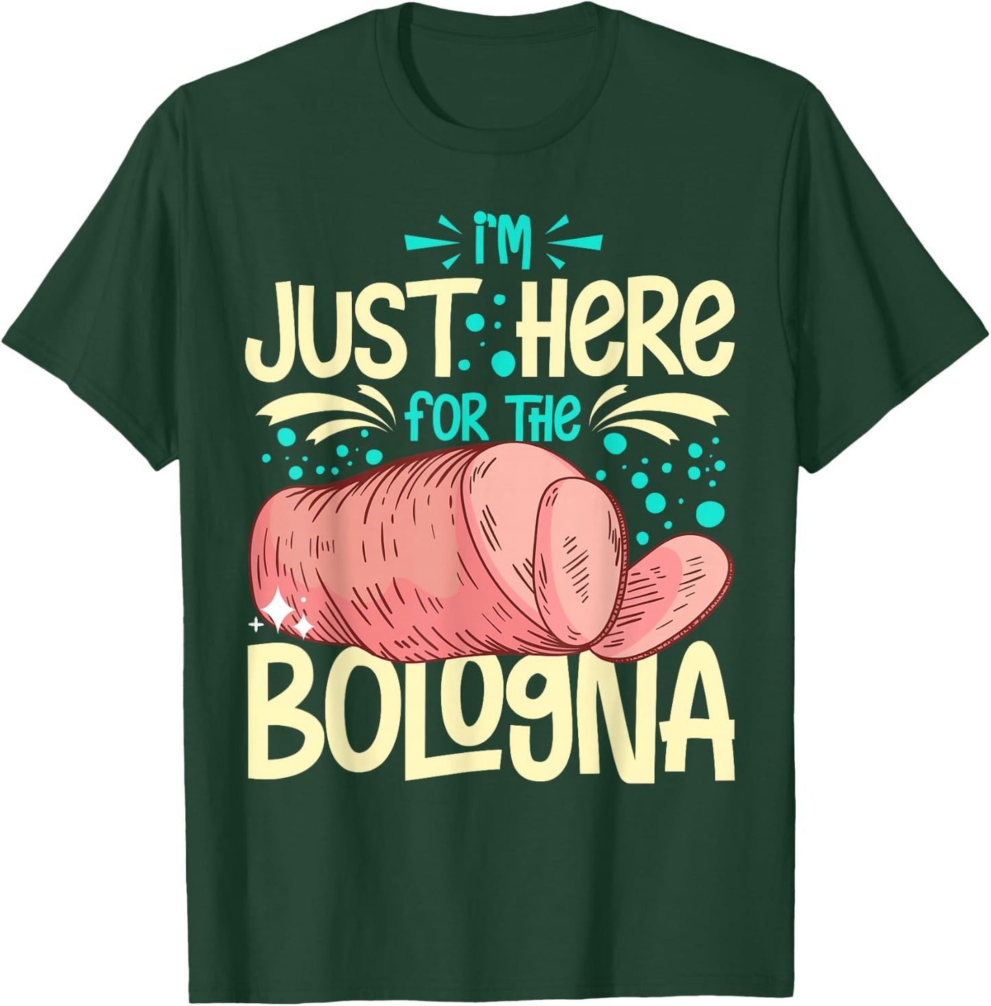 Bologna Meat Italy Sandwich Sausage Baloney Fried T-Shirt - T-Shirt | Forest