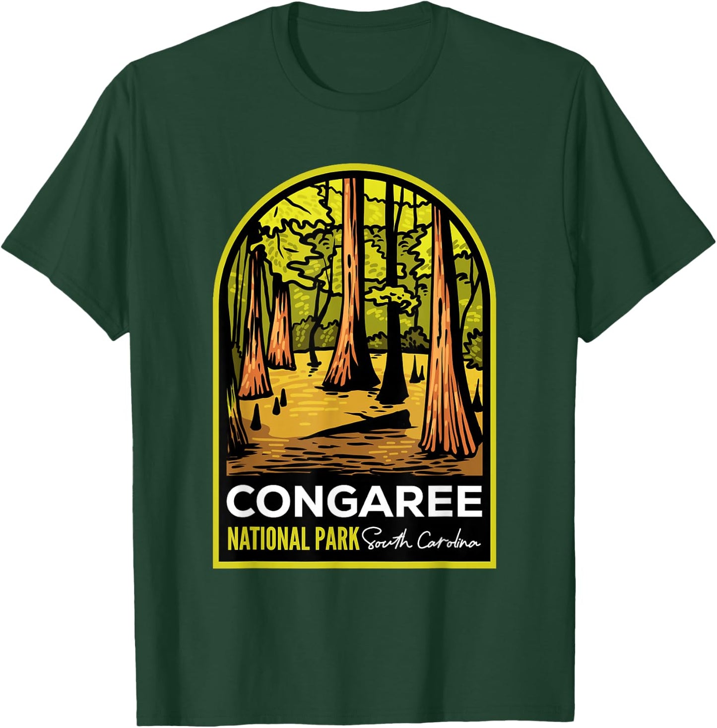 Congaree National Park SC T-Shirt - T-Shirt | Forest