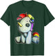 Funny Unicorn Pastel Goth Voodoo Doll Halloween Costume Day T-Shirt - T-Shirt | Forest