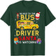 Be Nice To The Bus Driver Santa Is Watching Funny Christmas T-Shirt - T-Shirt | Forest