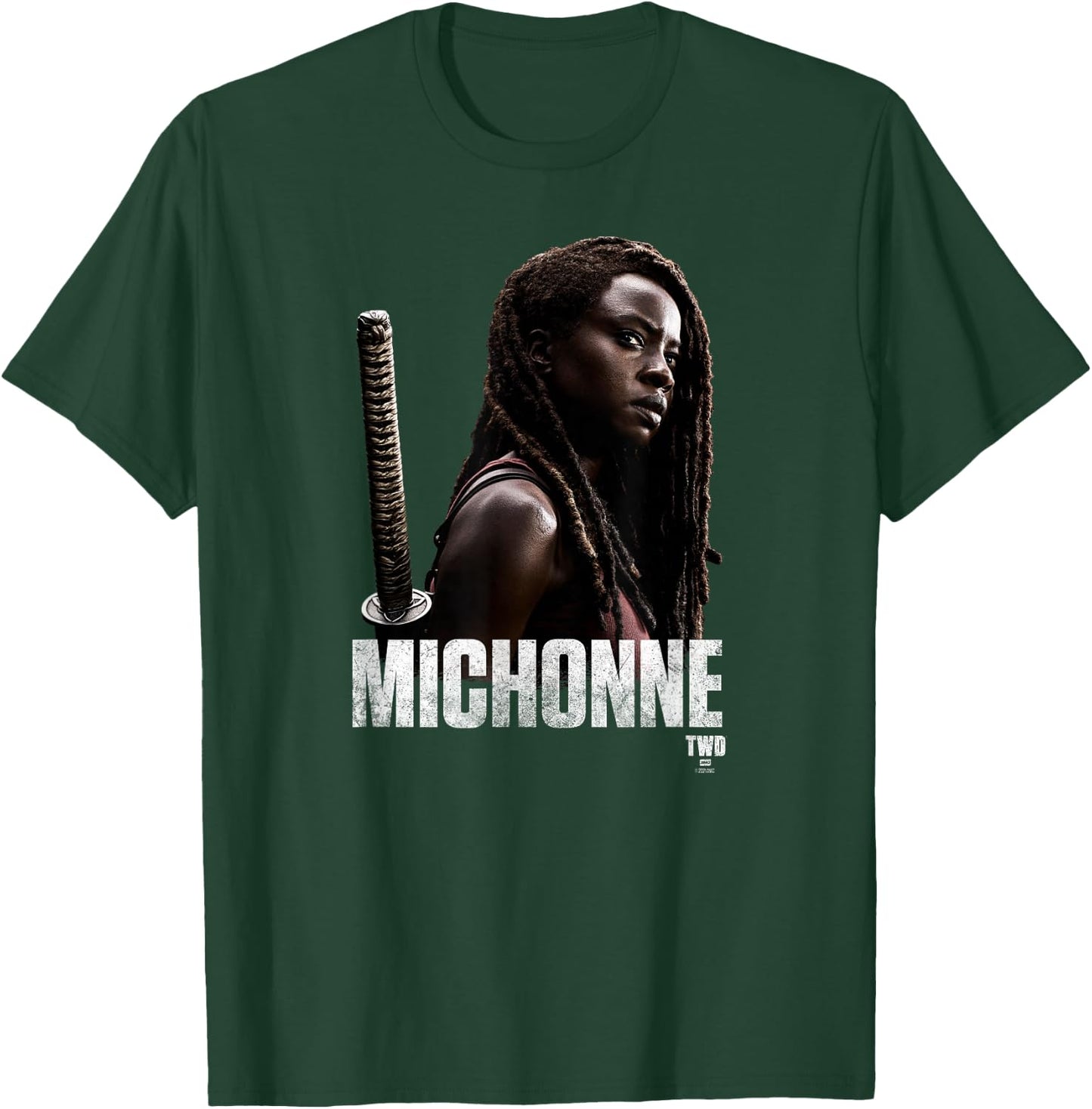 Season 10 Michonne T-Shirt - T-Shirt | Forest