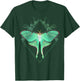 Cute Luna Moth Beautiful Butterfly Insect Lover Themed T-Shirt - T-Shirt | Forest