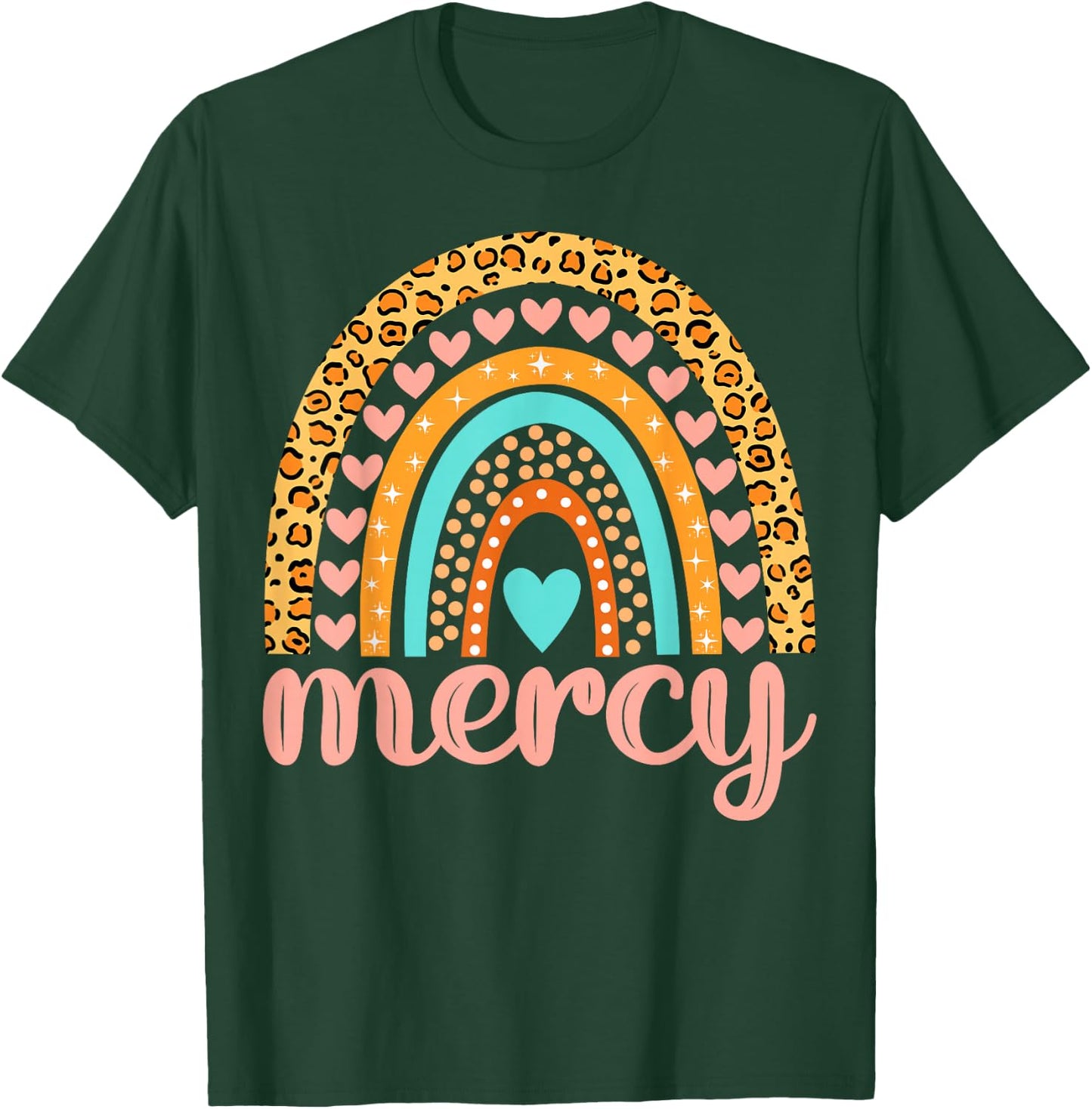 Mercy Mercy Name Birthday Shirt Gift T-Shirt - T-Shirt | Forest