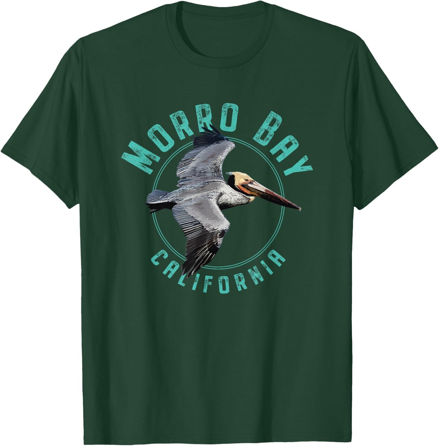Morro Bay California T-Shirt - T-Shirt | Forest