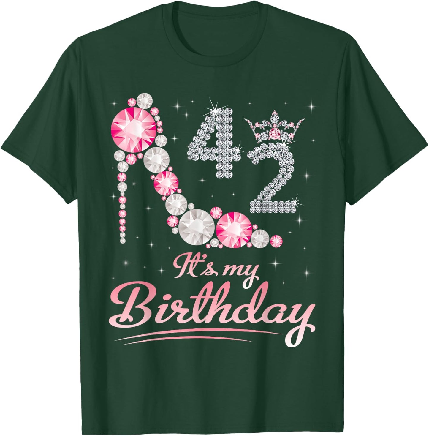42 Years Old It's My Birthday Happy To Me You Mommy Daughter T-Shirt - T-Shirt | Forest