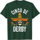 Cinco De Derby Shirt Funny Mexican Skull Cinco De Mayo T-Shirt - T-Shirt | Forest