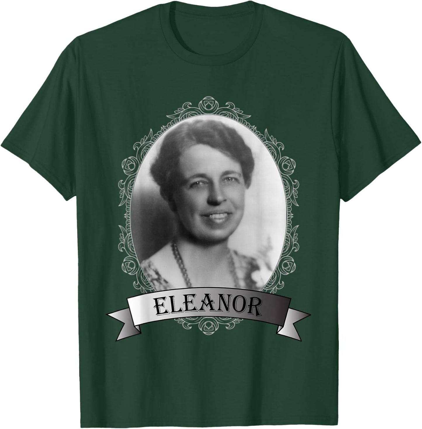 Eleanor Roosevelt Portrait T-Shirt - T-Shirt | Forest
